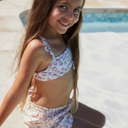 Šortky s UPF 50+ Beige Leopard Šortky s UPF 50+ Beige Leopard