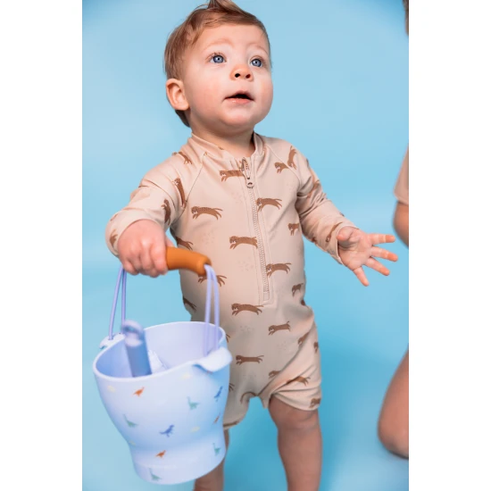 Plavkový overal s UPF 50+ Brown Leopard Swim Essentials