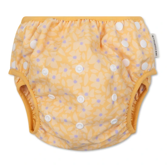 Plavky pro miminka s UPF 50+ Florish yellow | Swim Essentials