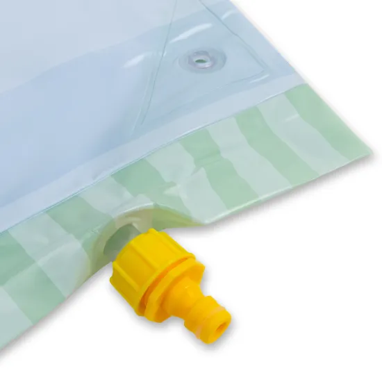 Nafukovací skluzavka Swim Essentials Crocodile s tryskami pro zábavu na zahradě