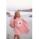 Dětské ručníkové pončo s kapucí Daisy Flowers Swim Essentials