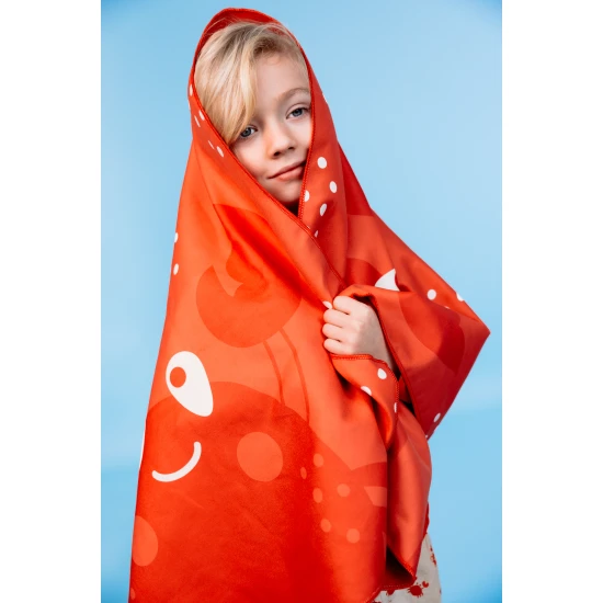 Rychleschnoucí plážový ručník z mikrovlákna 135 x 65 cm Oh Crab Swim Essentials