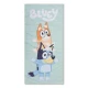 Rychleschnoucí Plážový ručník z mikrovlákna 135 x 65 cm Bluey
