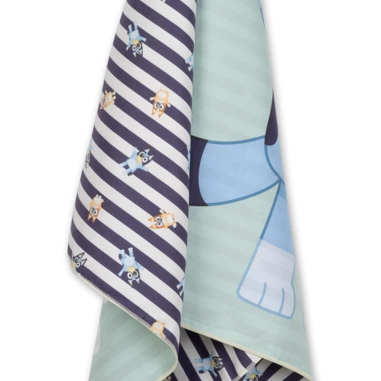 Rychleschnoucí Plážový ručník z mikrovlákna 135 x 65 cm Bluey