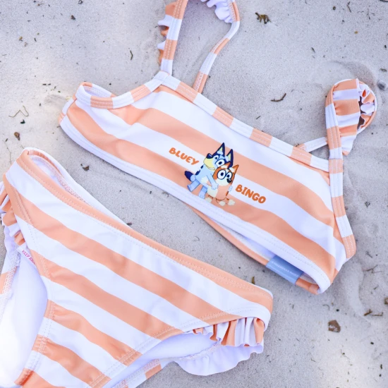 Dětské plavky dívčí Bikiny s UPF 50+ Bluey