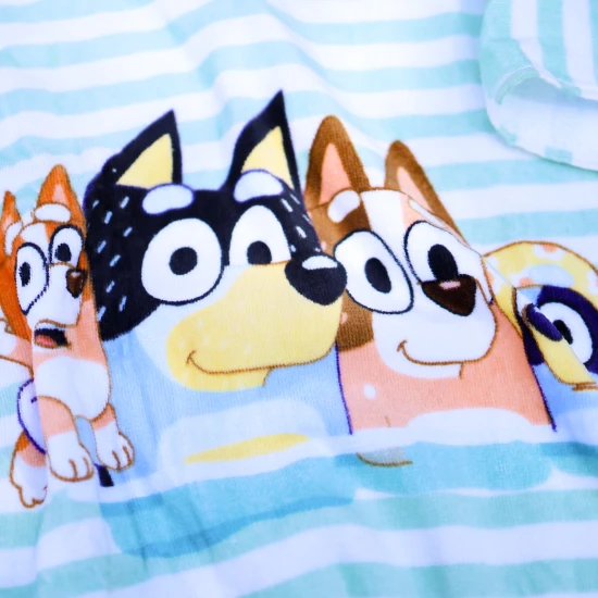 Dětské ručníkové pončo s kapucí Bluey Swim Essentials