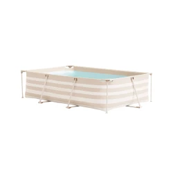 Bazén s konstrukcí Essence Luxe Sand White Stripe 300×200×75