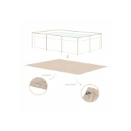 Podložka pod bazén Essence Sand 260x160
