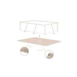 Podložka pod bazén Essence Sand 300×200