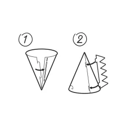 Párty kloboučky Cirkus 6 ks Párty kloboučky Cirkus 6 ks