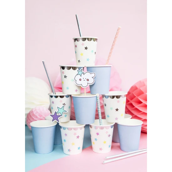 Párty kelímky s hvězdami jsou ideální pro každou dětskou oslavu.