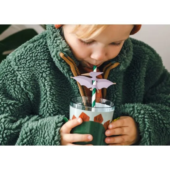 Party Deco Obaly na kelímky Dinosaurus 6 ks Obaly na kelímky s motivem dinosaura pro každou dětskou oslavu.