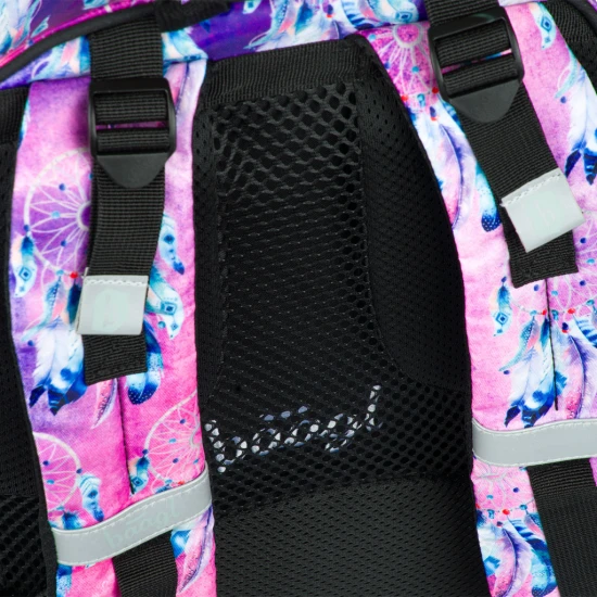 Školní batoh Core Lapač snů – školní batoh s ergonomickými zády, přívěskem a motivem lapače snů