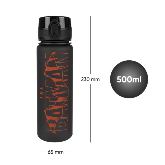 Baagl Tritanová láhev na pití Batman Red 500 ml Tritanová láhev pro děti Batman Red 500 ml značky BAAGL