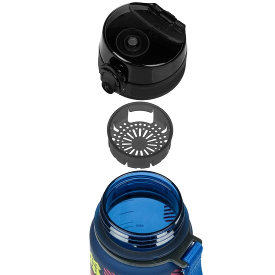 Harry Potter Tritanová láhev Bradavice 500 ml s uzamykatelným víčkem a poutkem