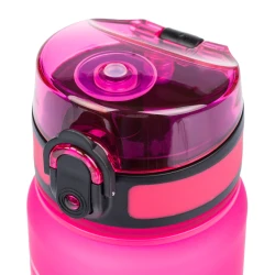 Tritanová láhev na pití Logo růžová 500 ml