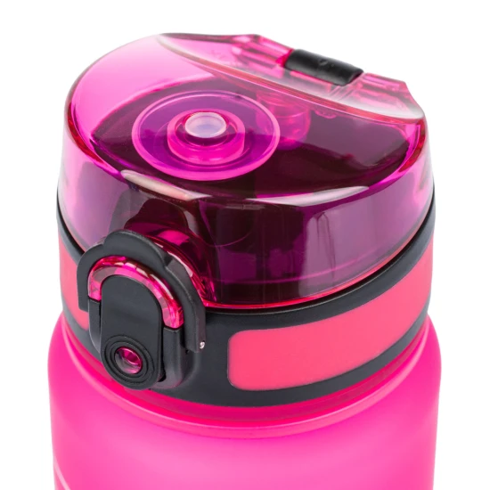 Tritanová láhev na pití Logo růžová 500 ml