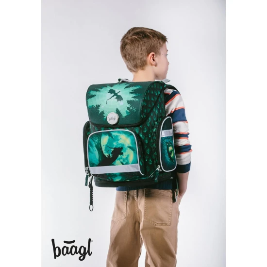 Baagl Ergo Dino – nastavitelná školní taška pro prvňáky