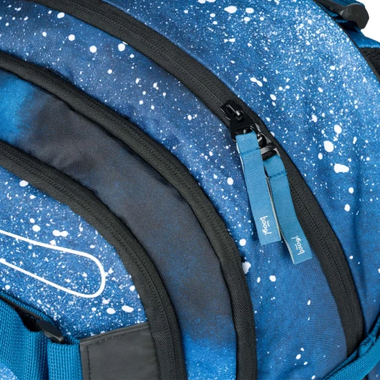 Školní batoh Skate Steel – ergonomický batoh se skateboardovými popruhy, reflexními prvky a přihrádkou na notebook