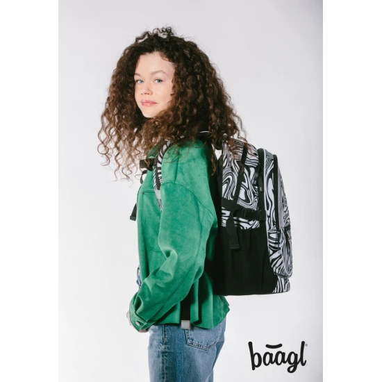 Školní batoh Core Mixture – školní batoh s ergonomickými zády a pěkným motivem