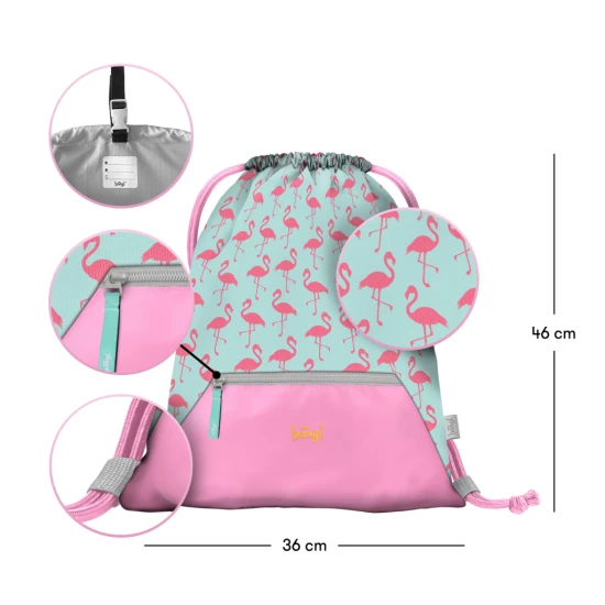 Sportovní vak Plameňák