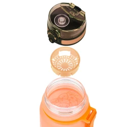 Tritanová láhev na pití Gradient Zvířata 350 ml