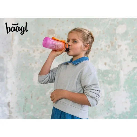 Baagl Tritanová láhev na pití Gradient Zvířata 350 ml Tritanová láhev pro děti Gradient Zvířata od značky BAAGL