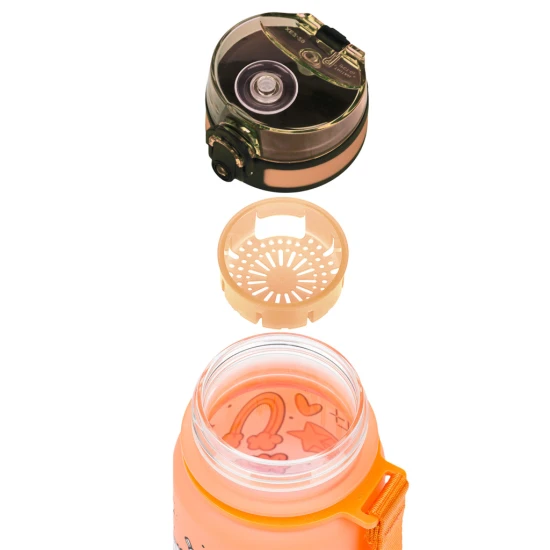 Baagl Tritanová láhev pro děti Gradient Jednorožec 350 ml Tritanová láhev Gradient Jednorožec 350 ml s uzamykatelným víčkem a poutkem.