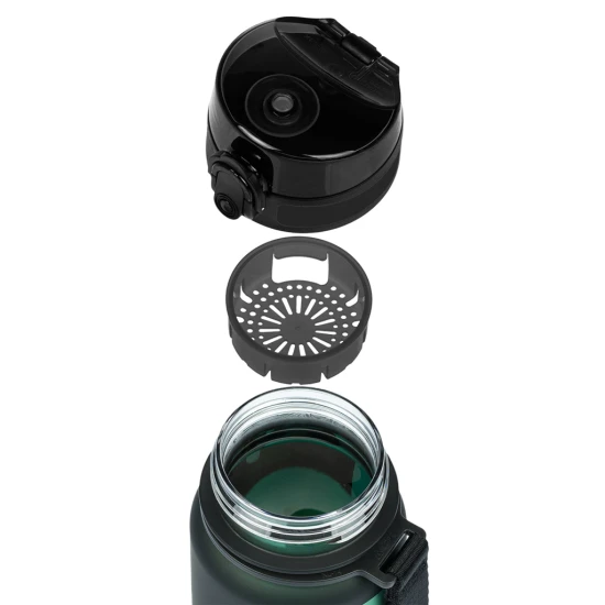 Baagl Tritanová láhev pro děti Gradient Drak 350 ml Tritanová láhev Gradient Drak 350 ml s uzamykatelným víčkem a poutkem