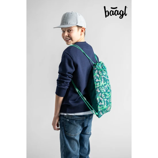 Sportovní vak Minecraft Silver Creeper