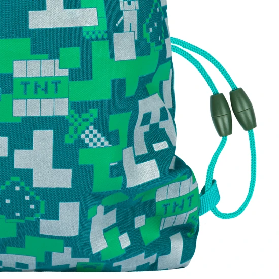 Sportovní vak Minecraft Silver Creeper