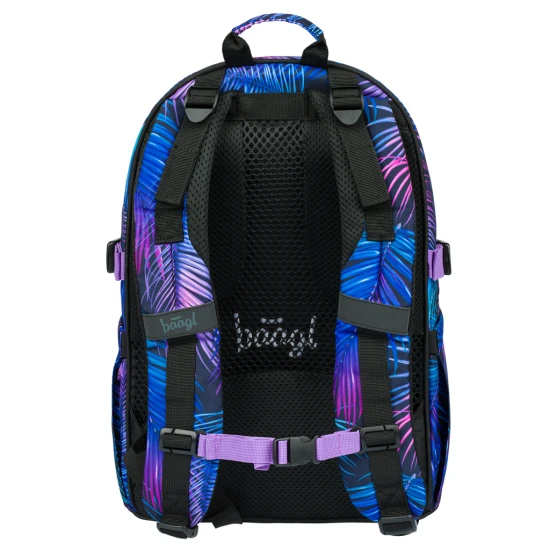 Školní batoh Core Palm – školní batoh s ergonomickými zády a pěkným motivem