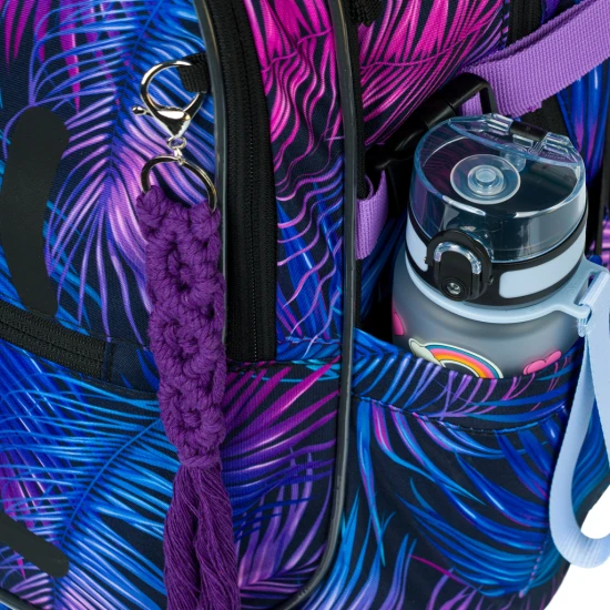Školní batoh Core Palm – školní batoh s ergonomickými zády a pěkným motivem