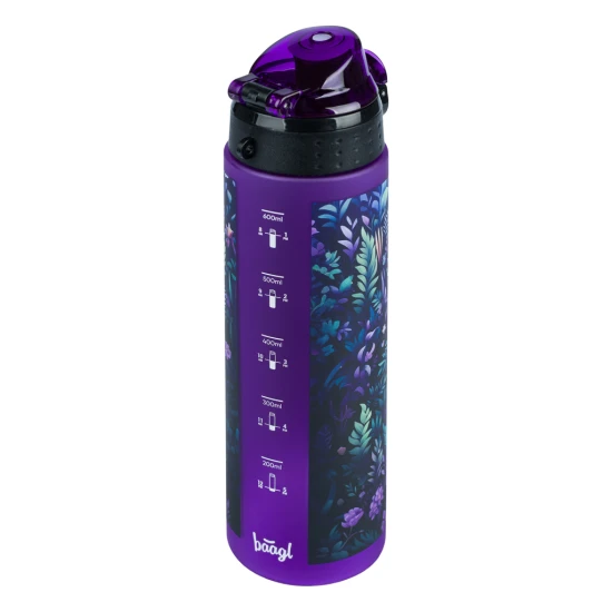 Baagl Tritanová láhev na nápoje Jungle Panda 700 ml Tritanová láhev Jungle Panda 700 ml s uzamykatelným víčkem a poutkem.