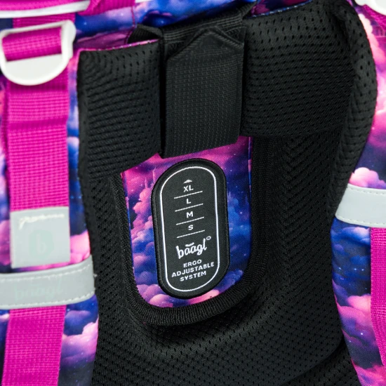 Školní taška Jednorožec království – ergonomická taška s designem jednorožce, výklopným otevíráním a reflexními prvky