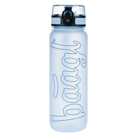 Tritanová láhev Dast Blue 800 ml s uzamykatelným víčkem a sítkem na ovocné nápoje – ideální na školu a výlety.