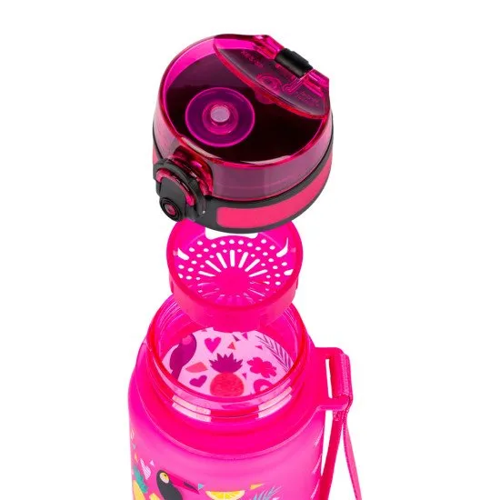 Baagl Tritanová láhev na pití Plameňáci 500 ml Tritanová láhev pro děti s motivem Plameňáci od BAAGL