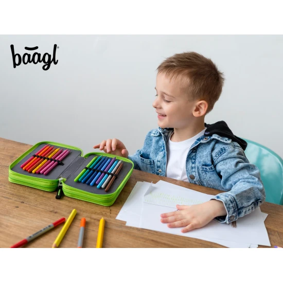 Penál třípatrový Fotbal Hráč