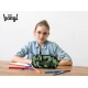 Penál etui Green s moderním designem a praktickými funkcemi, ideální pro uspořádání školních potřeb.