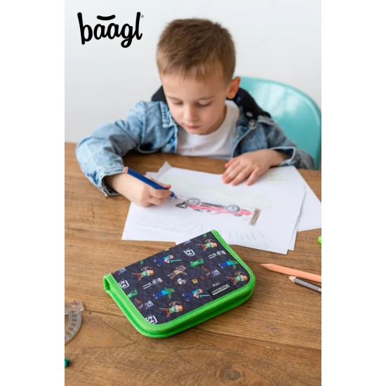 Penál jednopatrový Minecraft