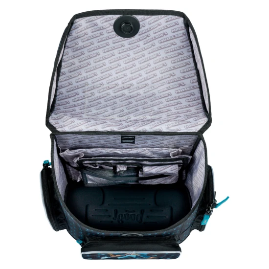 Školní taška Ergo Minecraft Blue Axe