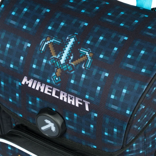 Školní taška Ergo Minecraft Blue Axe