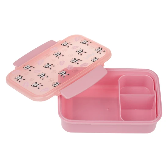 Svačinový box s přihrádkami Panda