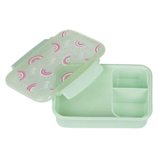 Svačinový box s přihrádkami Duha