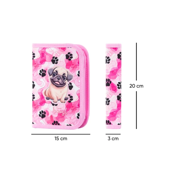 Penál jednopatrový Tlapky