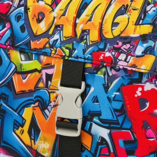 Školní batoh Zippy Skatepark – ergonomická batoh s originálním designem, výklopným otevíráním a reflexními prvky