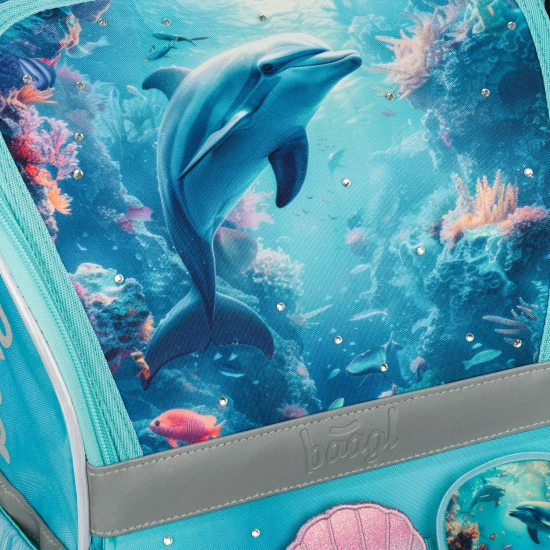 Školní taška Zippy Delfín značky BAAGL
