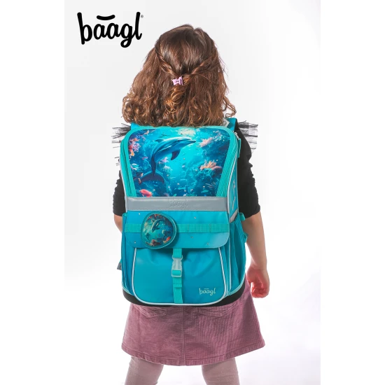 Školní taška Zippy Delfín značky BAAGL