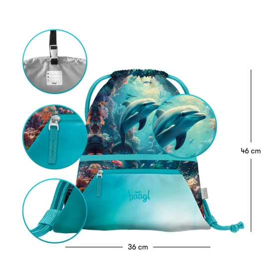Sportovní vak Delfín