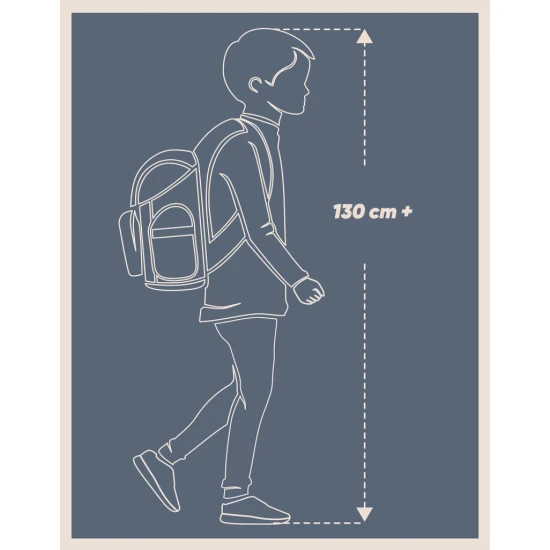Školní batoh Skate Forest – ergonomický batoh se skateboardovými popruhy, reflexními prvky a přihrádkou na notebook